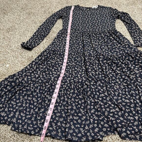 LOUNA Women's Floral Mesh Dress Size S In Black - Picture 12 of 15